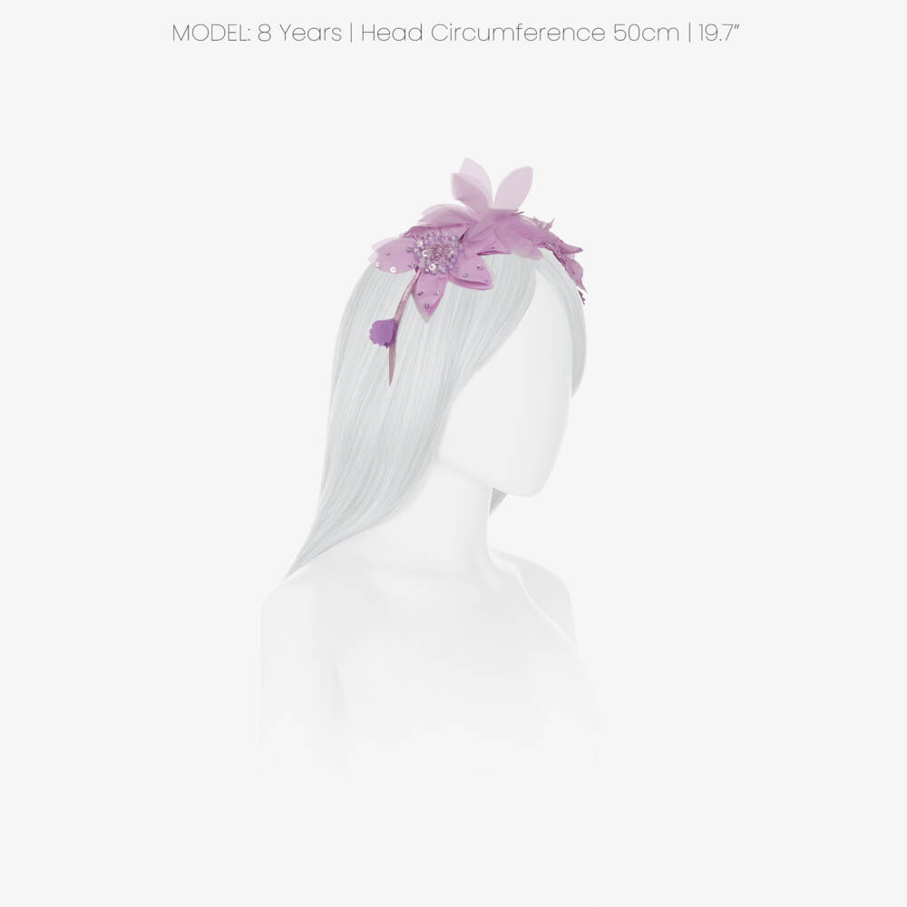 Tutu du Monde-Girls Lilac Purple Flower Fairy Hairband | Childrensalon