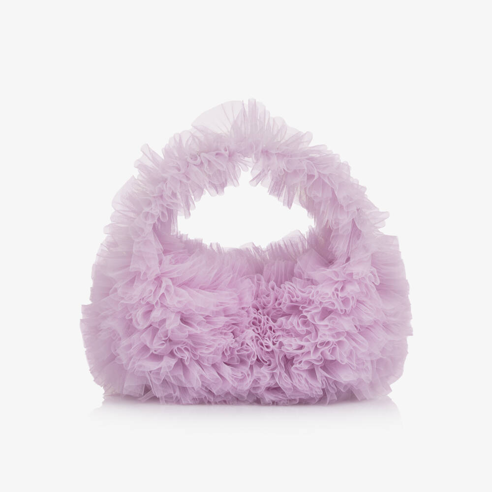 Tutu du Monde-حقيبة تول بكشكش لون ليلكي للبنات (30 سم) | Childrensalon