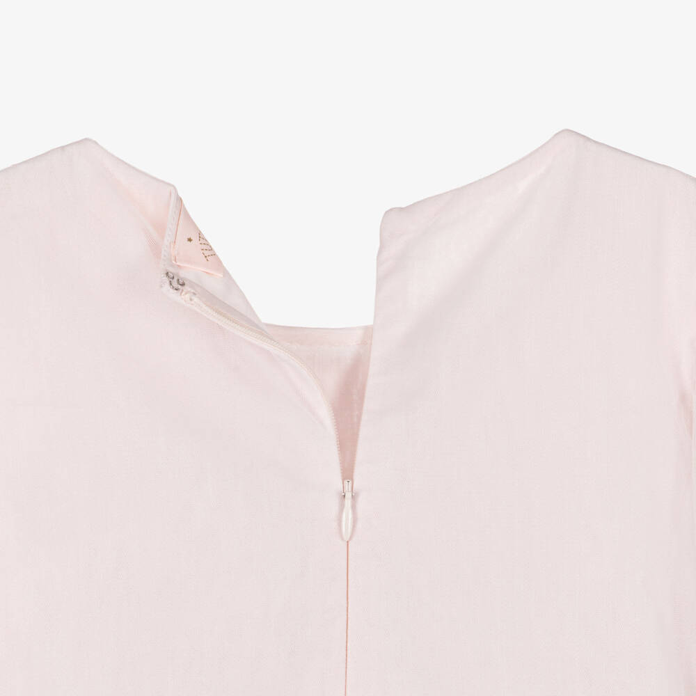 Tutu du Monde-Платье розовое из тюля с пышными рукавами для девочек  | Childrensalon