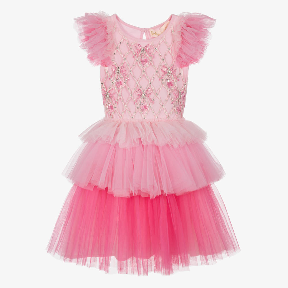 Tutu du Monde-Girls Pink Barbie Glamcracker Tutu Dress | Childrensalon