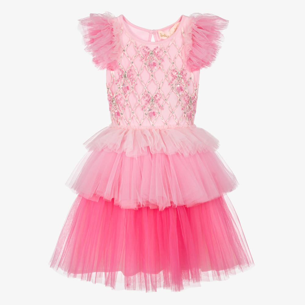 Tutu du Monde-Girls Pink Barbie Glamcracker Tutu Dress | Childrensalon