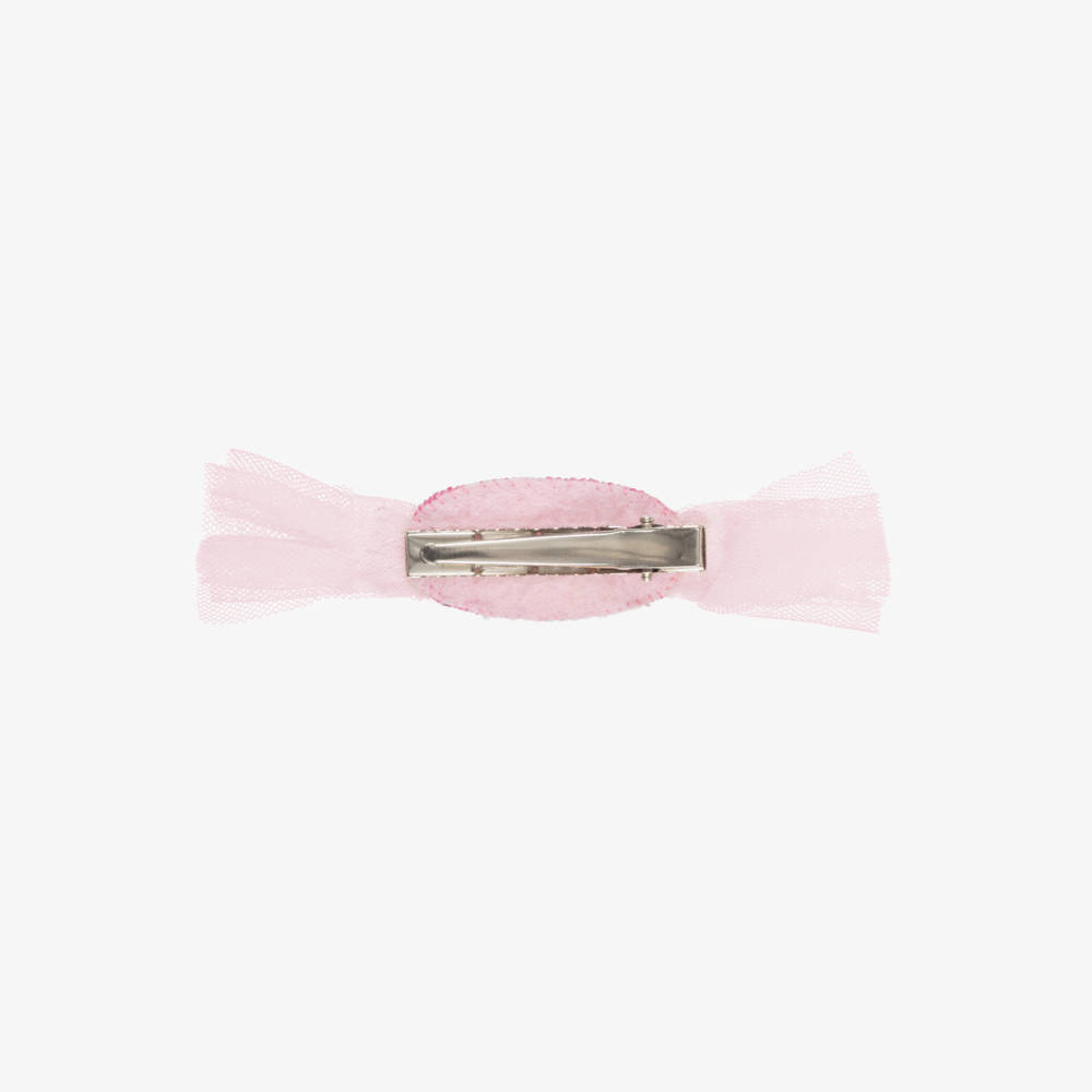 Tutu du Monde-Girls Pink Barbie Sugarbow Hair Clip (10cm) | Childrensalon