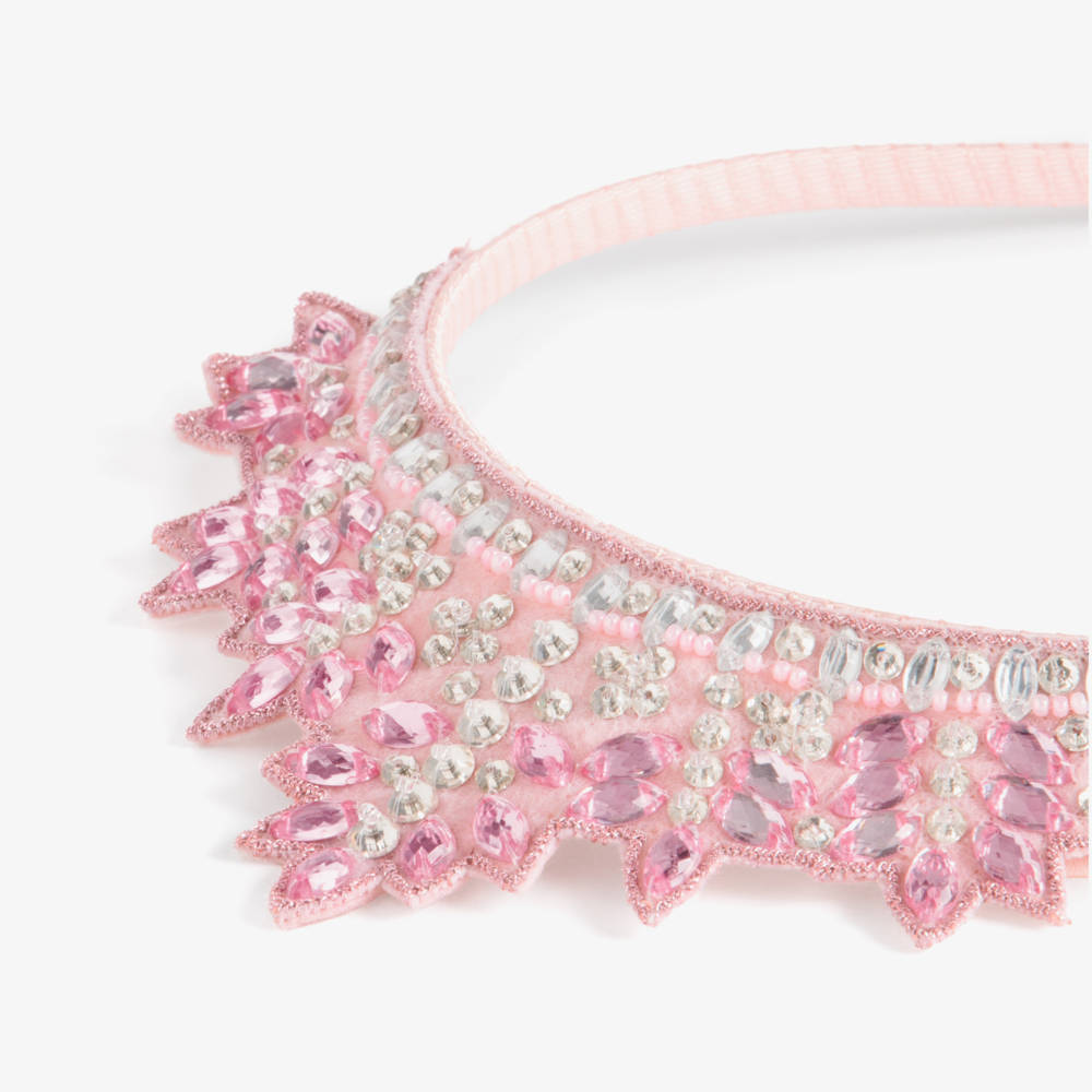 Tutu du Monde-Girls Pink Barbie Tiara En Pointe Hairband | Childrensalon