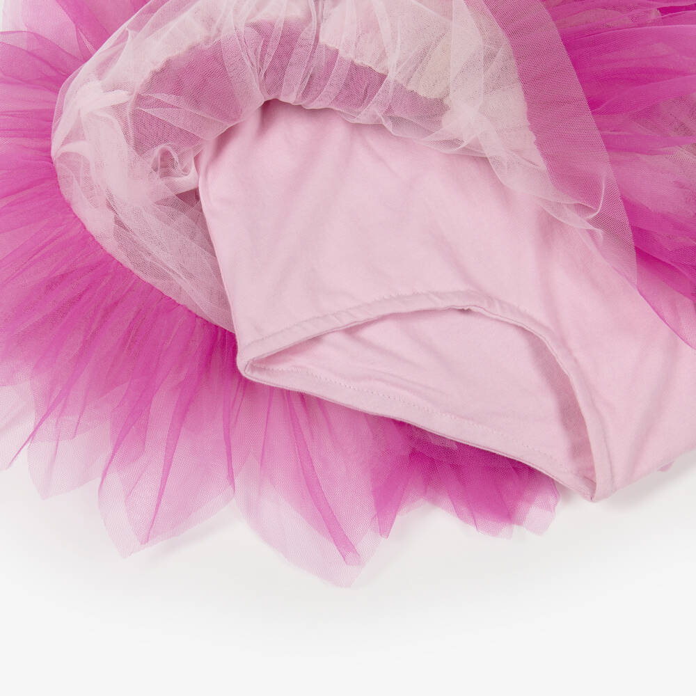 Tutu du Monde-فستان توتو بتصميم فلامنغو لون زهري للبنات | Childrensalon