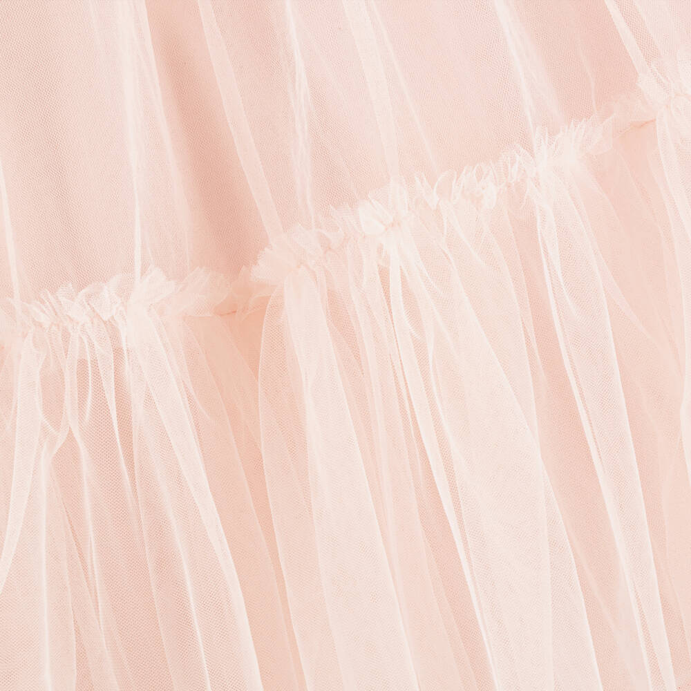 Tutu du Monde-Girls Pink Jewel-Embellished Tulle Dress | Childrensalon