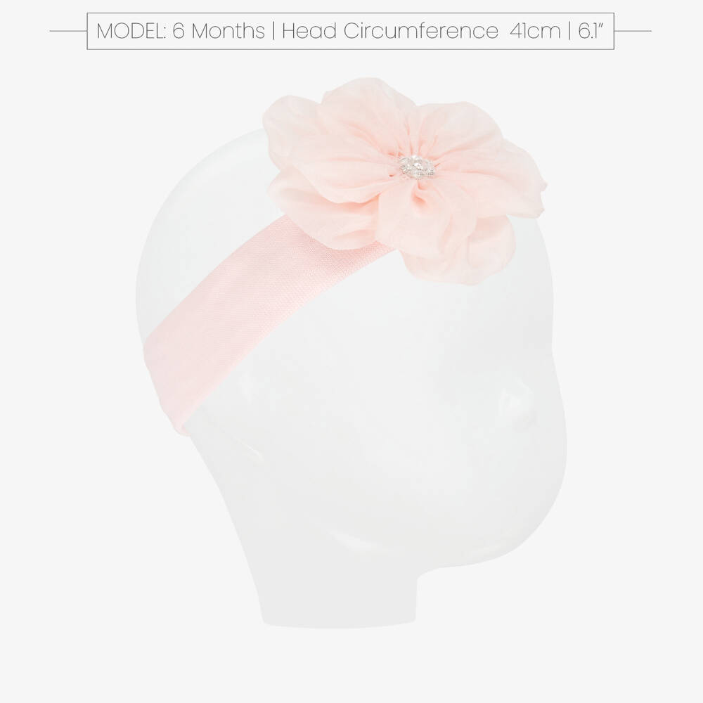 Tutu Du Monde Bebe Peony Headband Milk main image 1