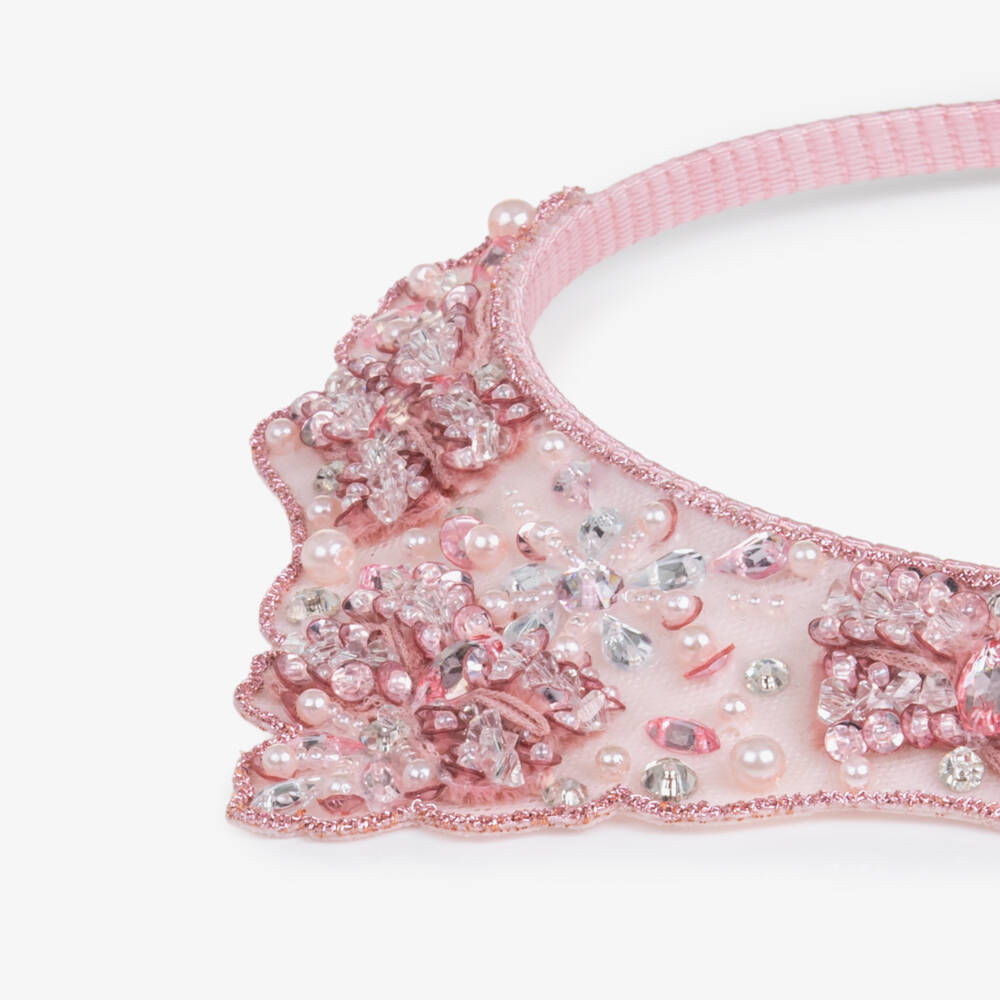 Tutu du Monde-Girls Pink Princess Marie Tiara Hairband | Childrensalon