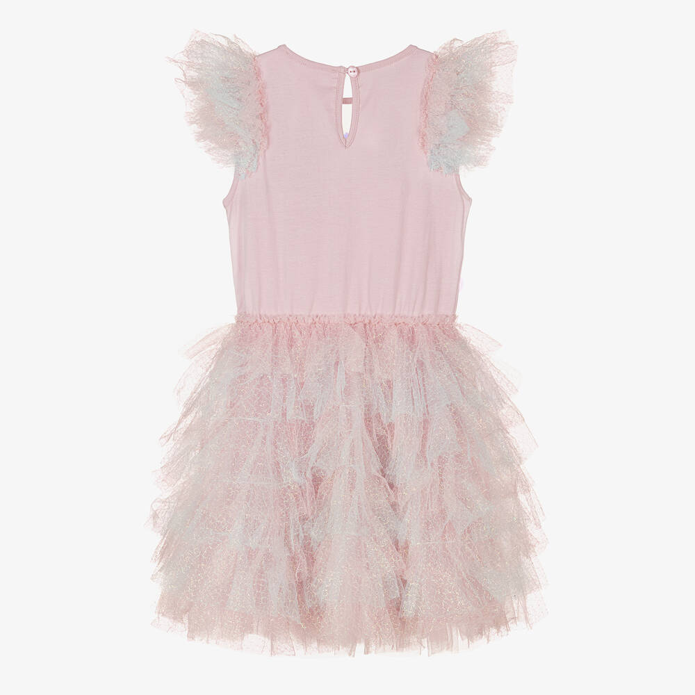 Tutu du Monde-Girls Pink Sequin Unicorn Costume Dress | Childrensalon