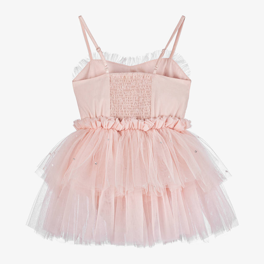 Tutu du Monde-Girls Pink Tulle Ballerina Tutu Dress | Childrensalon