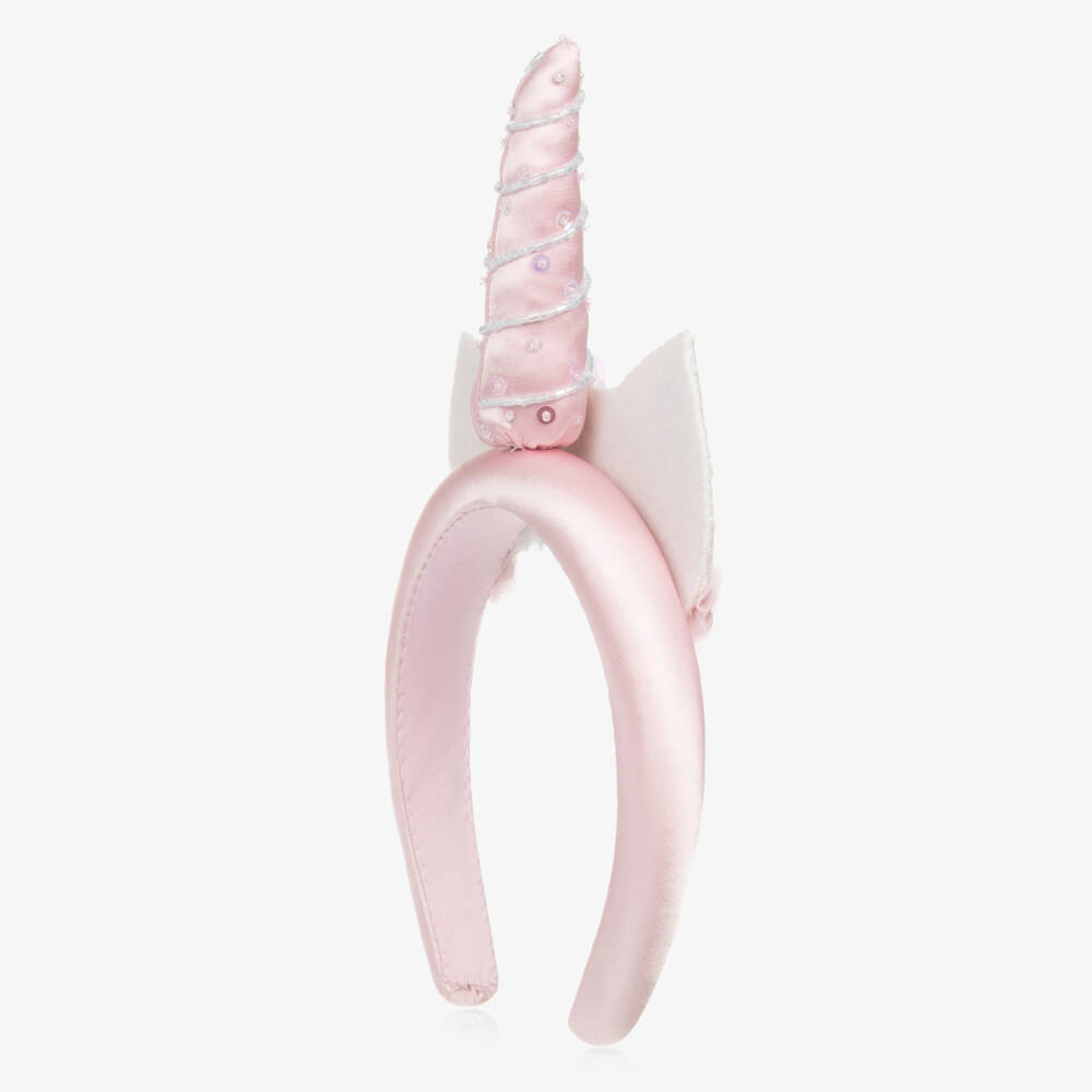 Tutu du Monde-Girls Pink Unicorn Hairband | Childrensalon