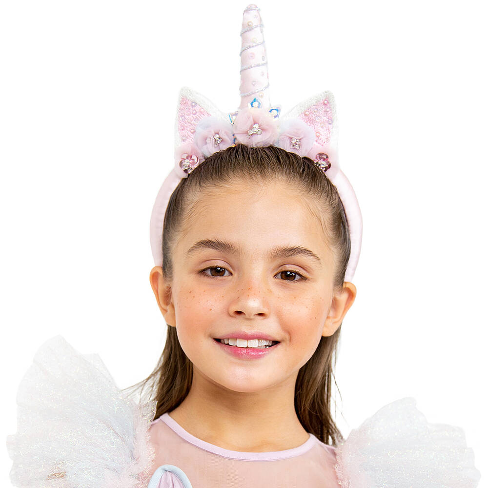 Tutu du Monde-Girls Pink Unicorn Hairband | Childrensalon
