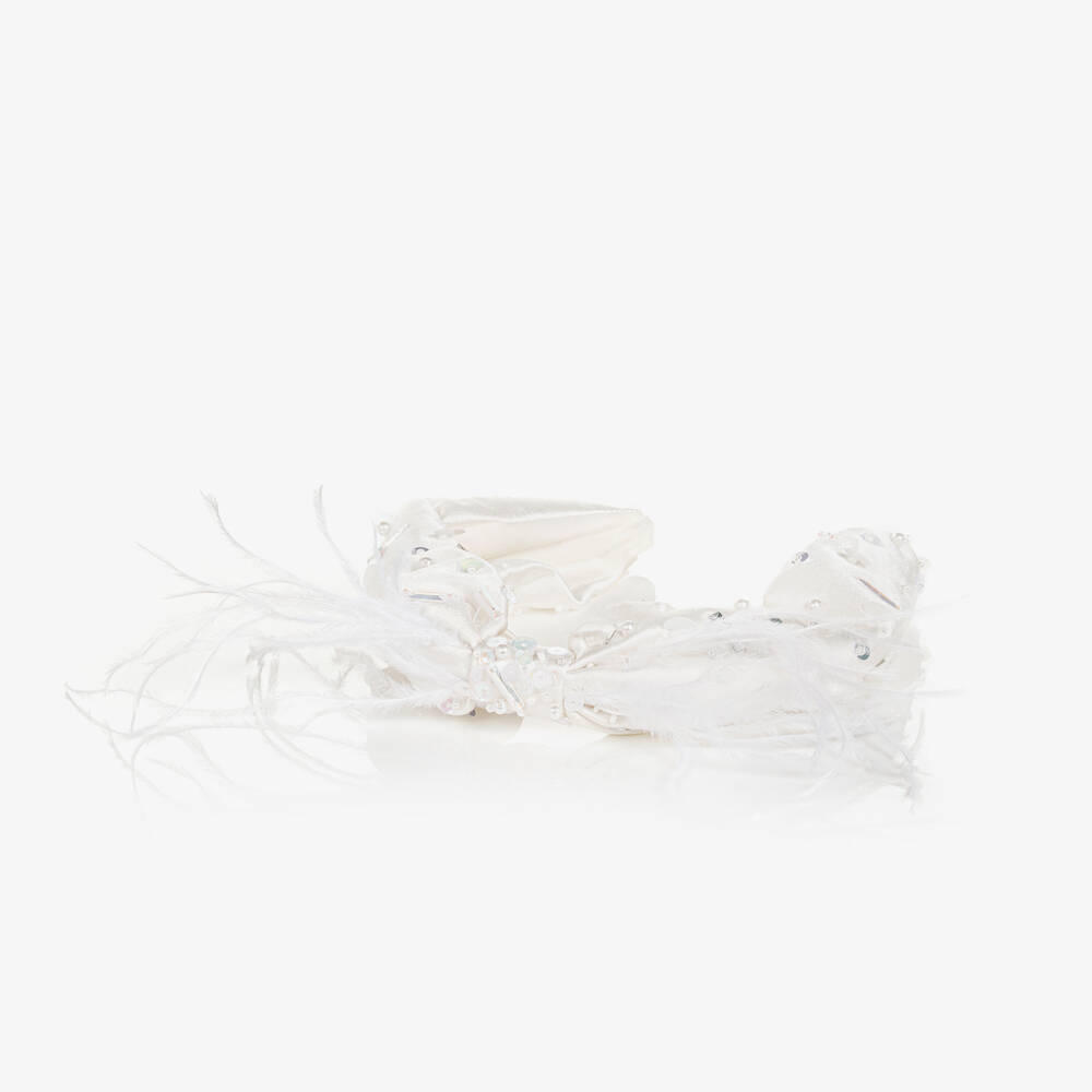 Tutu du Monde-Girls White Swan Lake Hairband | Childrensalon