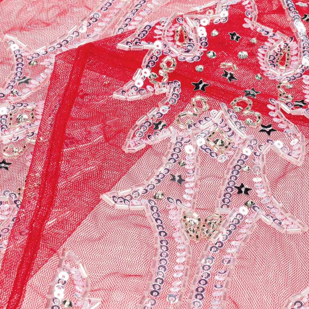 Tutu du Monde-Red Tulle Cowgirl Costume Leg Warmers | Childrensalon