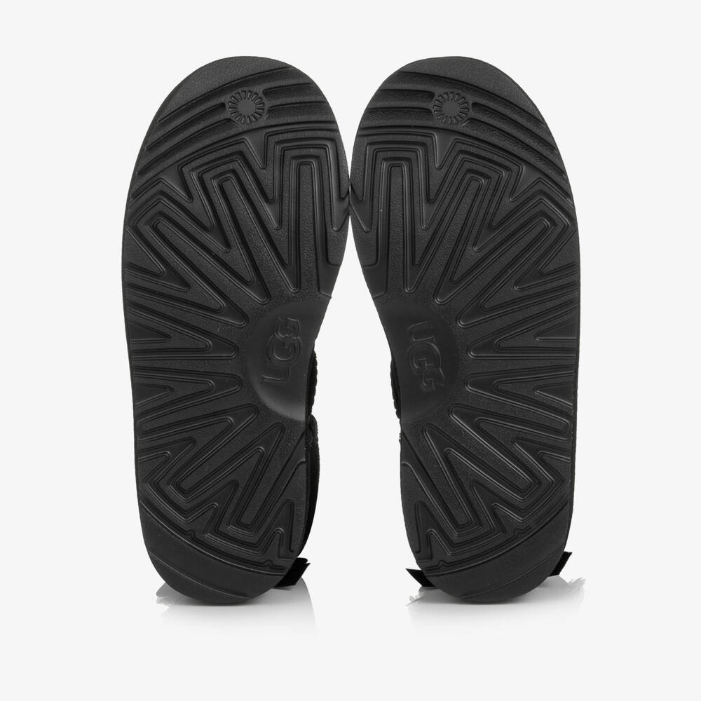 UGG-Black Ultra Mini Bailey Bow Boots | Childrensalon