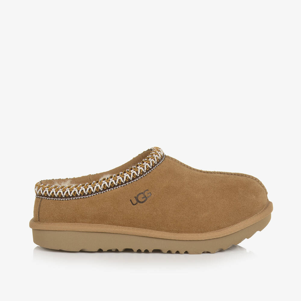 UGG-حذاء تسمان جلد شامواه لون بني | Childrensalon