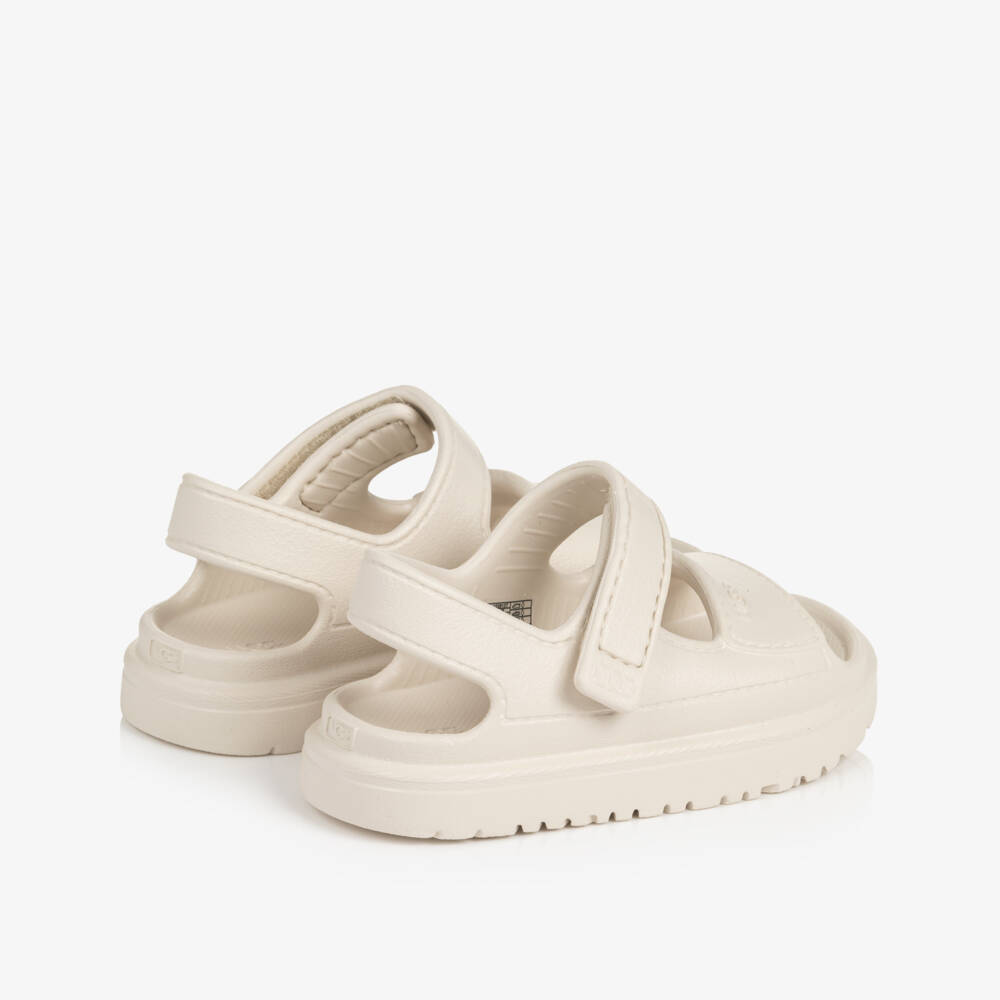 UGG-Chunky Ivory Goldenglow Sandals | Childrensalon