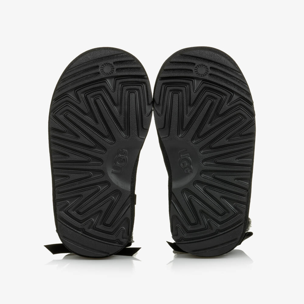 UGG-Girls Black Ultra Mini Bailey Bow Boots | Childrensalon