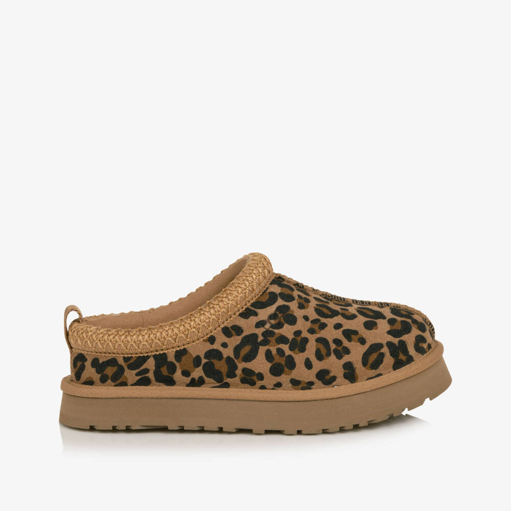 UGG-Girls Brown Tazz Spotted Boots | Childrensalon