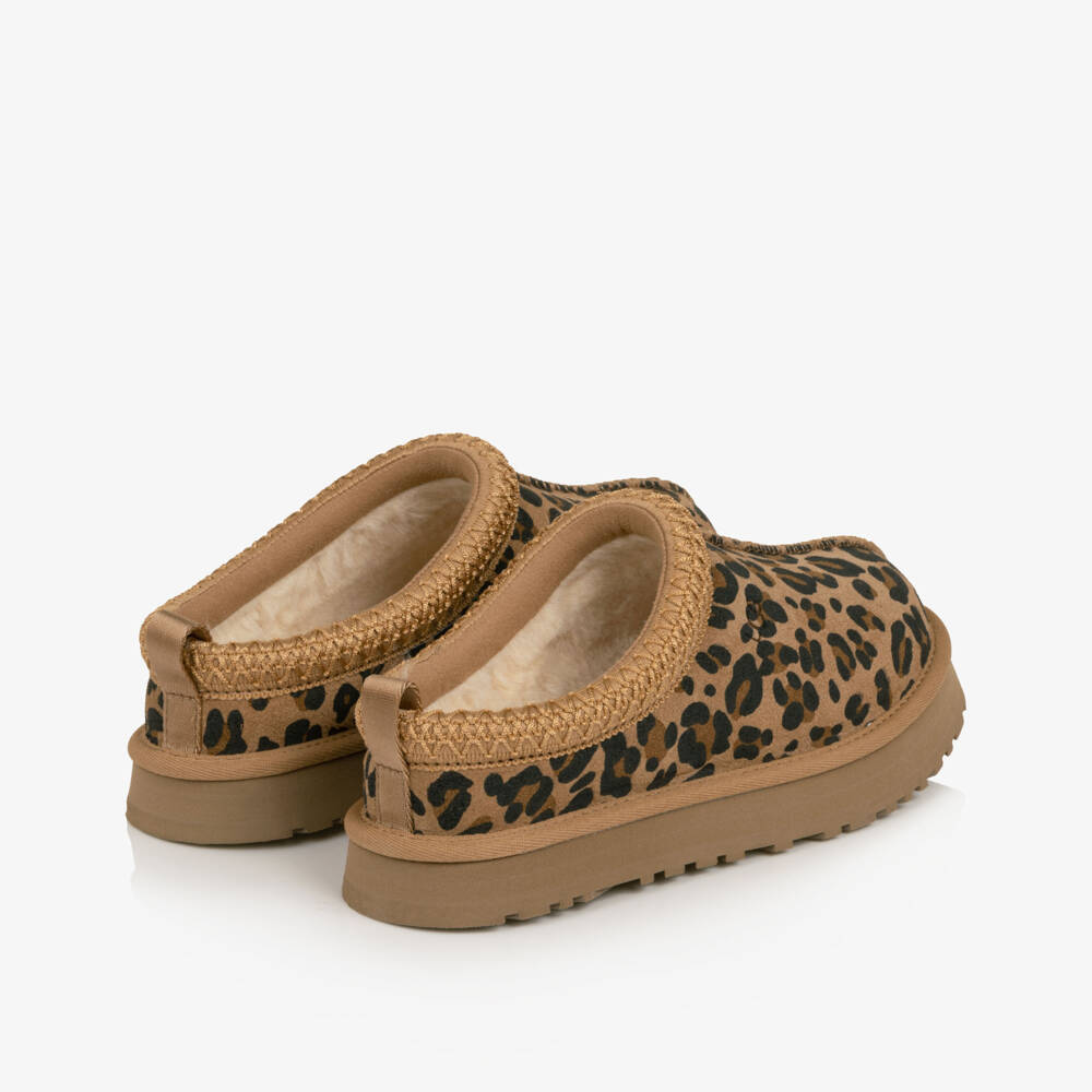 UGG-Girls Brown Tazz Spotted Boots | Childrensalon