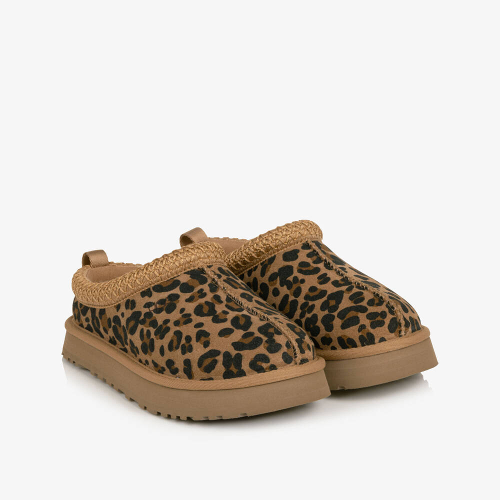 UGG-Girls Brown Tazz Spotted Boots | Childrensalon