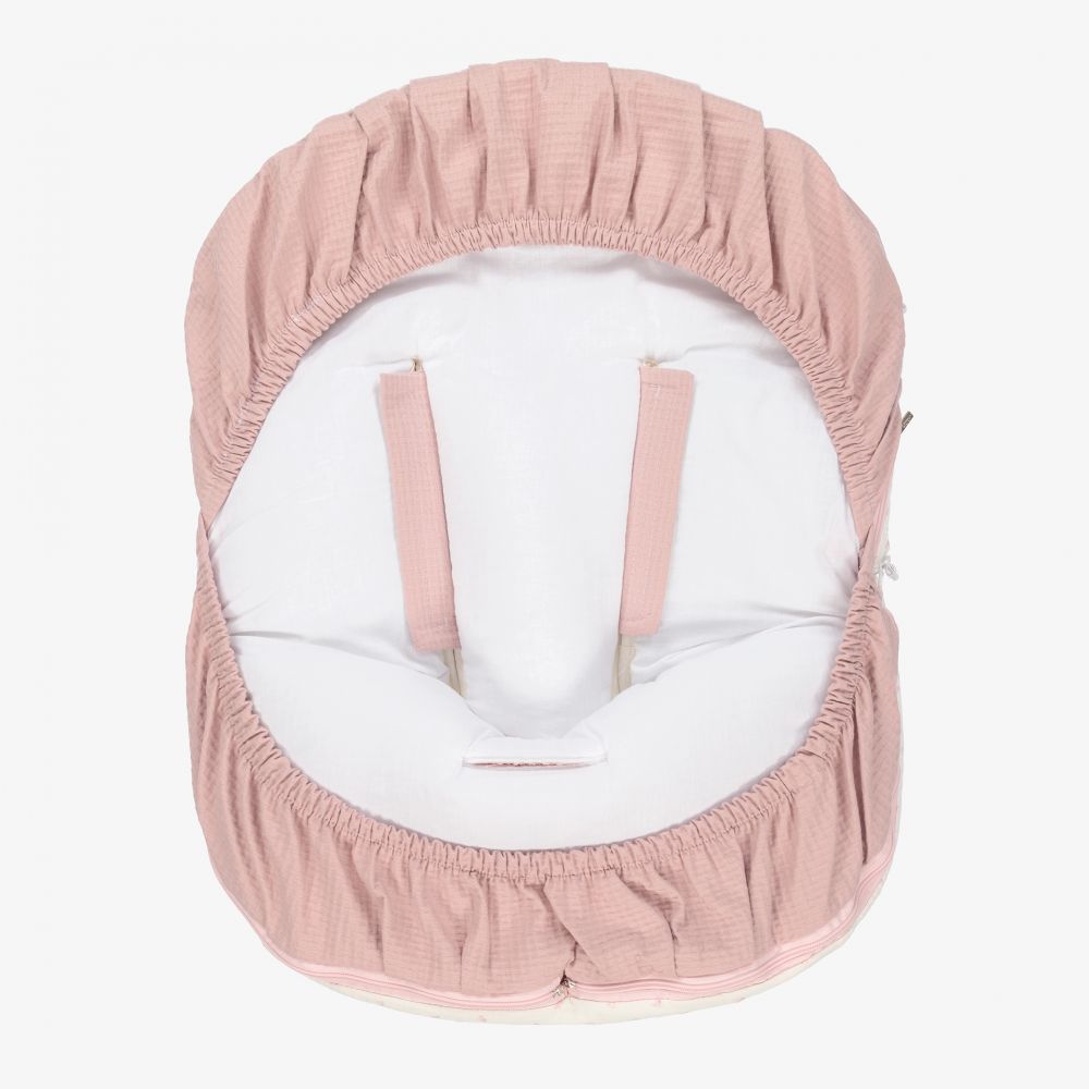 Uzturre-Pink Car Seat Baby Nest (75cm) | Childrensalon