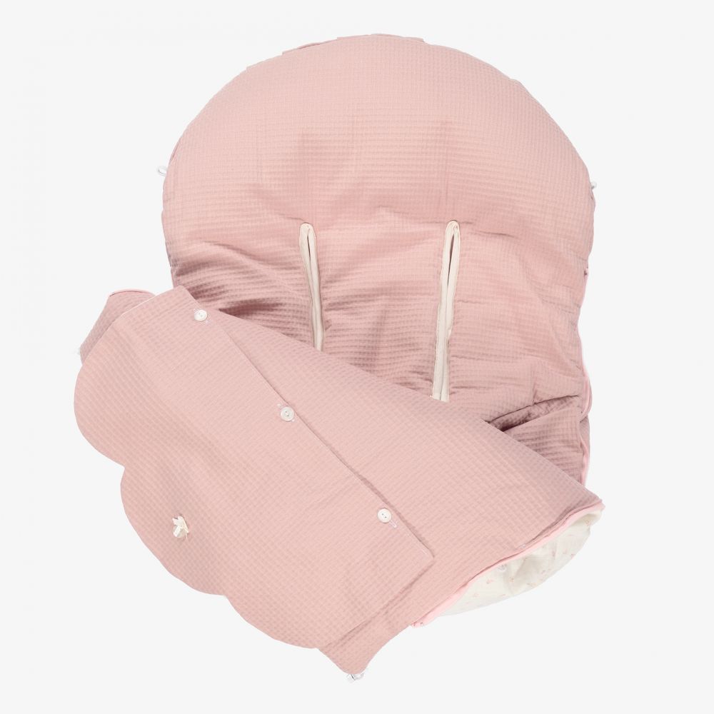 Uzturre-Pink Car Seat Baby Nest (75cm) | Childrensalon