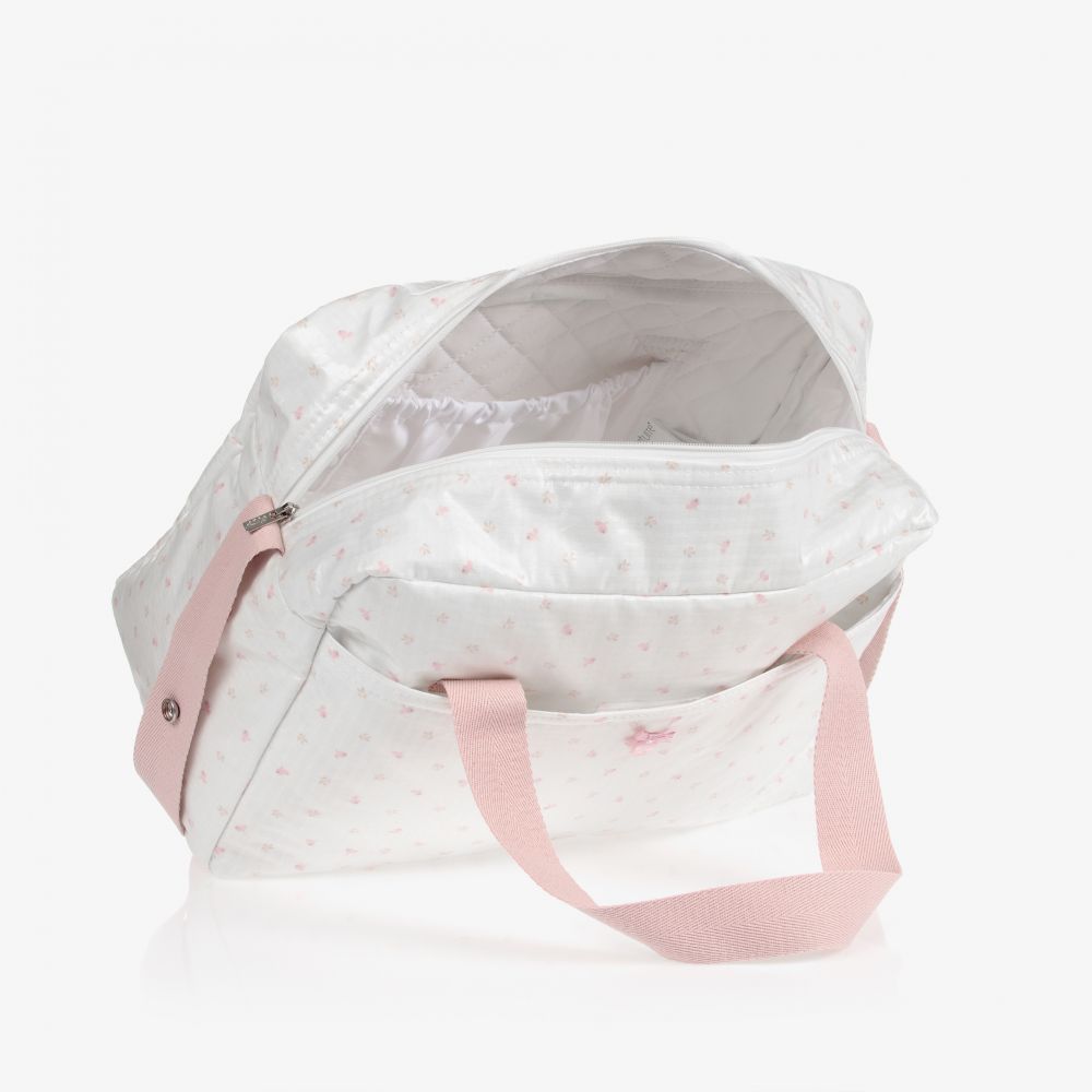 Uzturre-White Changing Bag (40cm) | Childrensalon