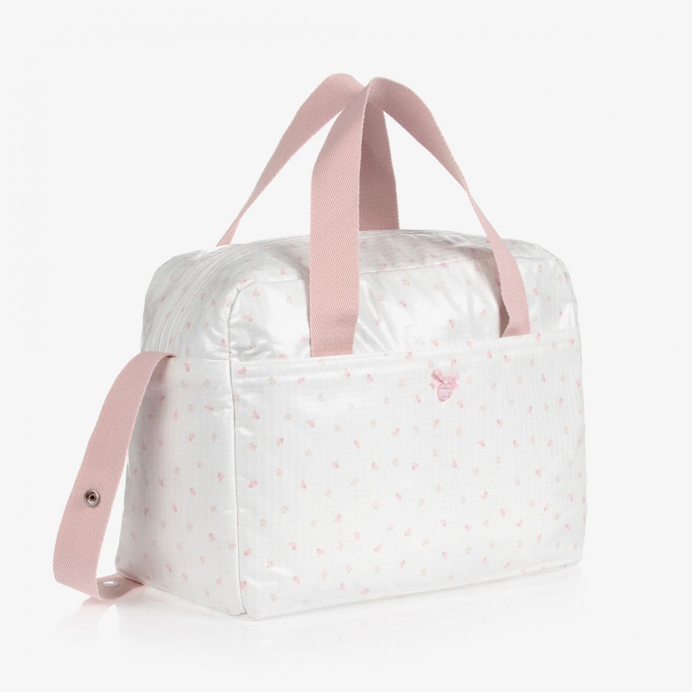 Uzturre-White Changing Bag (40cm) | Childrensalon