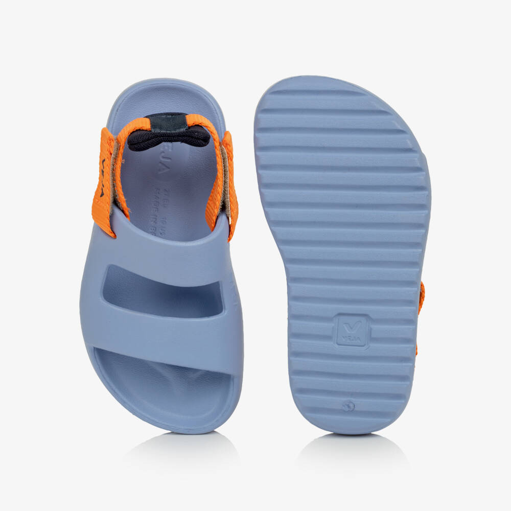 VEJA-Boys Blue Mini Etna Lite Sandals | Childrensalon
