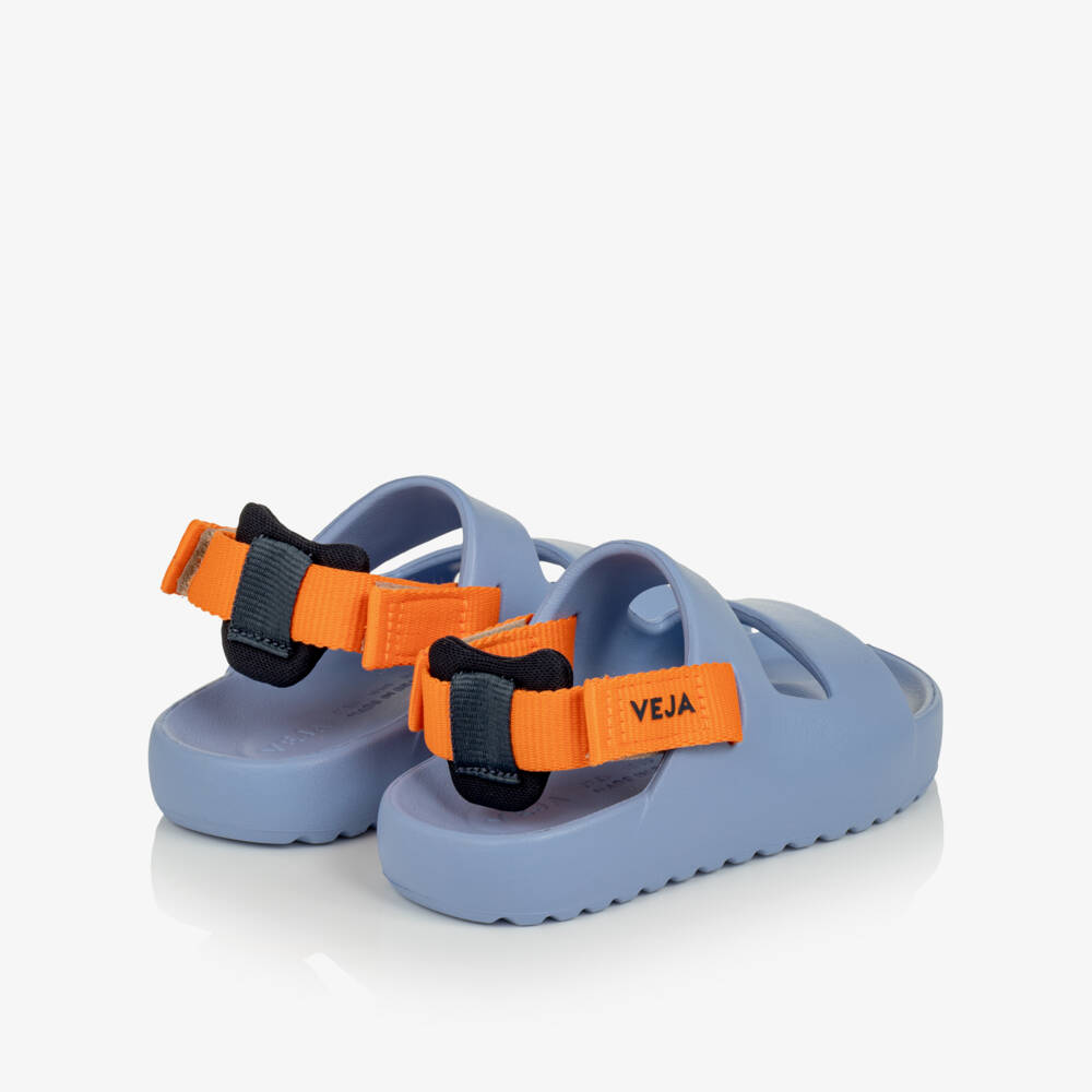 VEJA-Boys Blue Mini Etna Lite Sandals | Childrensalon