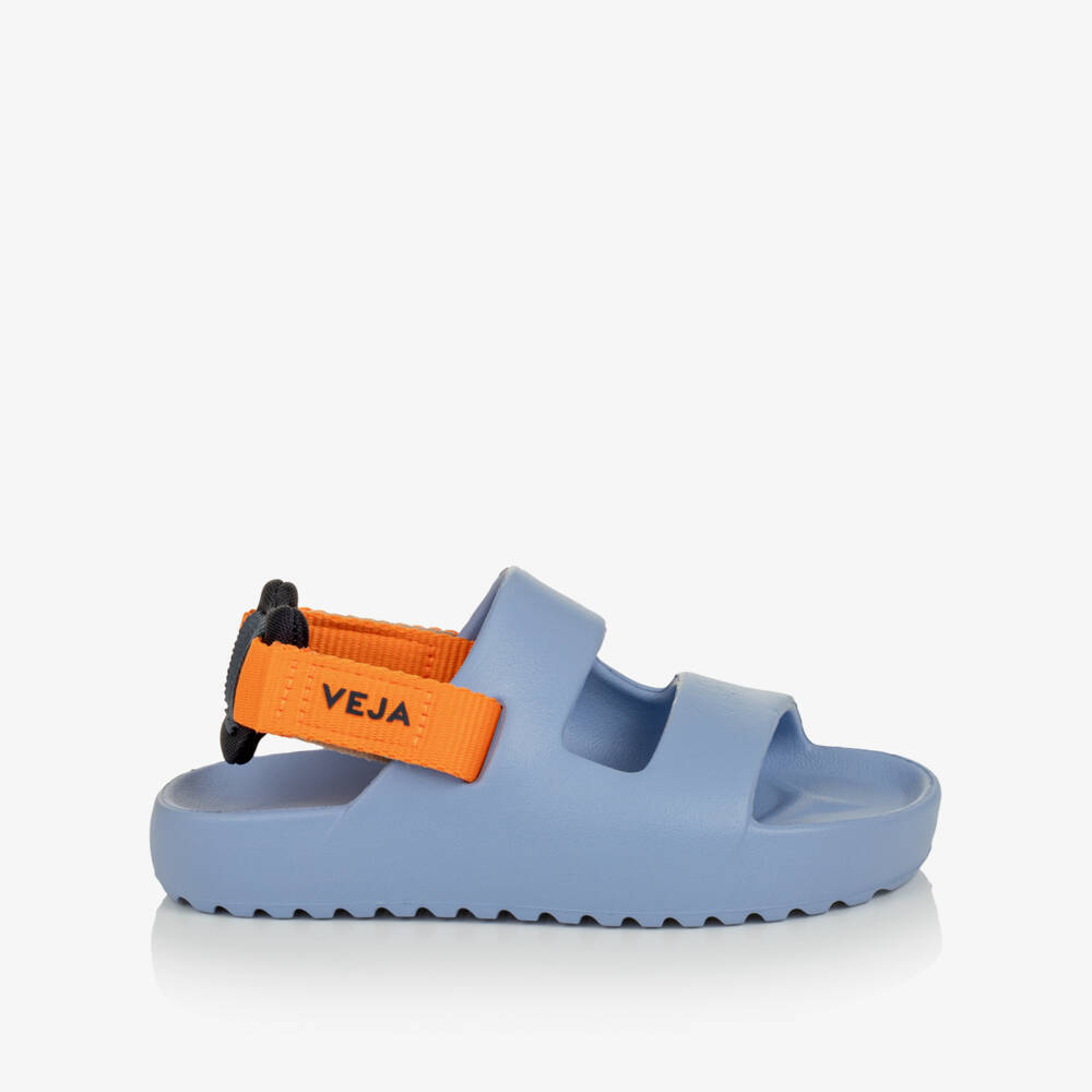 VEJA-Boys Blue Mini Etna Lite Sandals | Childrensalon