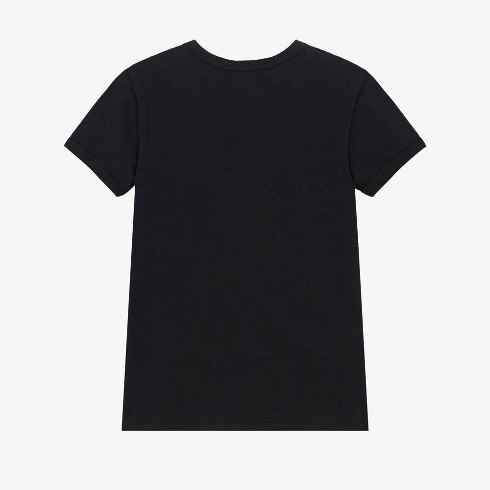 Versace-Boys Black & White Cotton T-Shirts (2 Pack) | Childrensalon