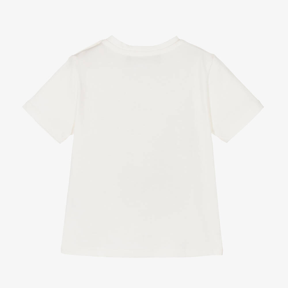 Versace-White & Black Medusa Baby T-Shirt | Childrensalon