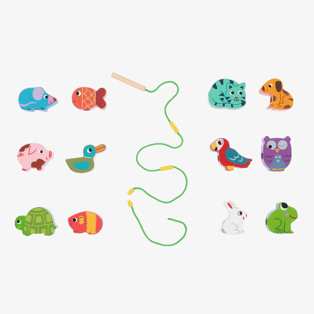 Vilac-Animals String-Along Toy (85cm) | Childrensalon