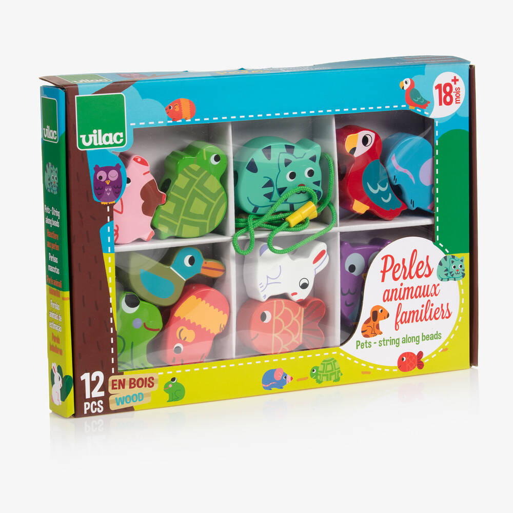 Vilac-Animals String-Along Toy (85cm) | Childrensalon