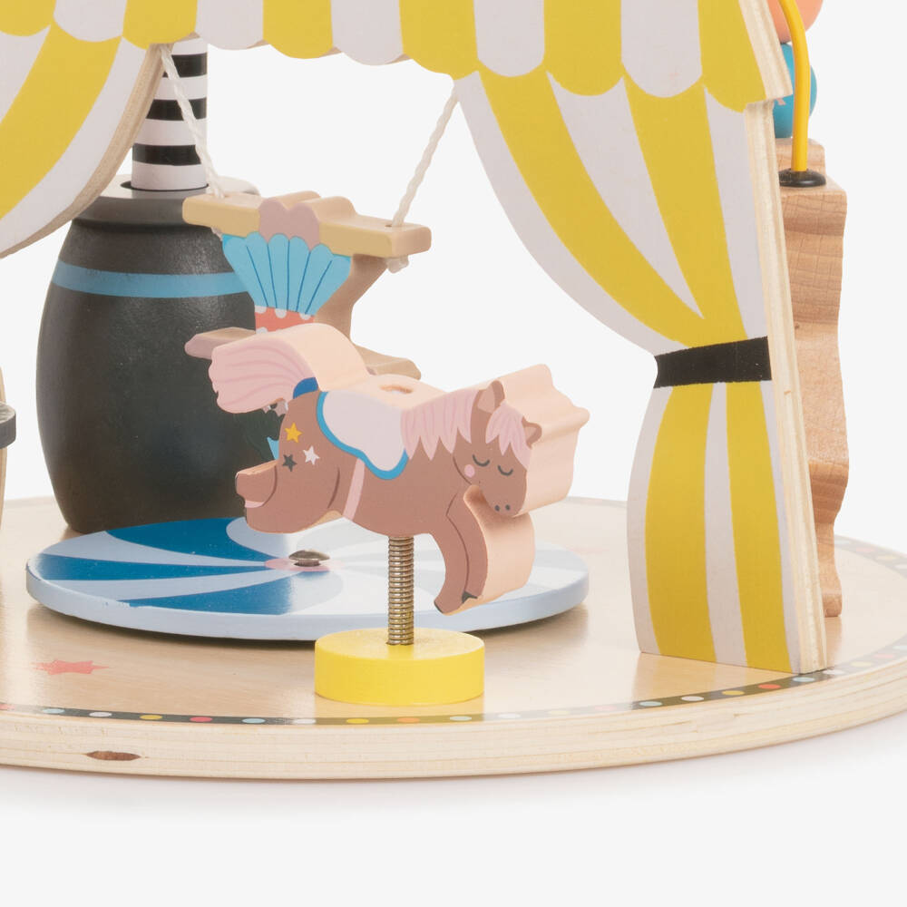 Vilac-Multicolour Wooden Toy Circus (26cm) | Childrensalon