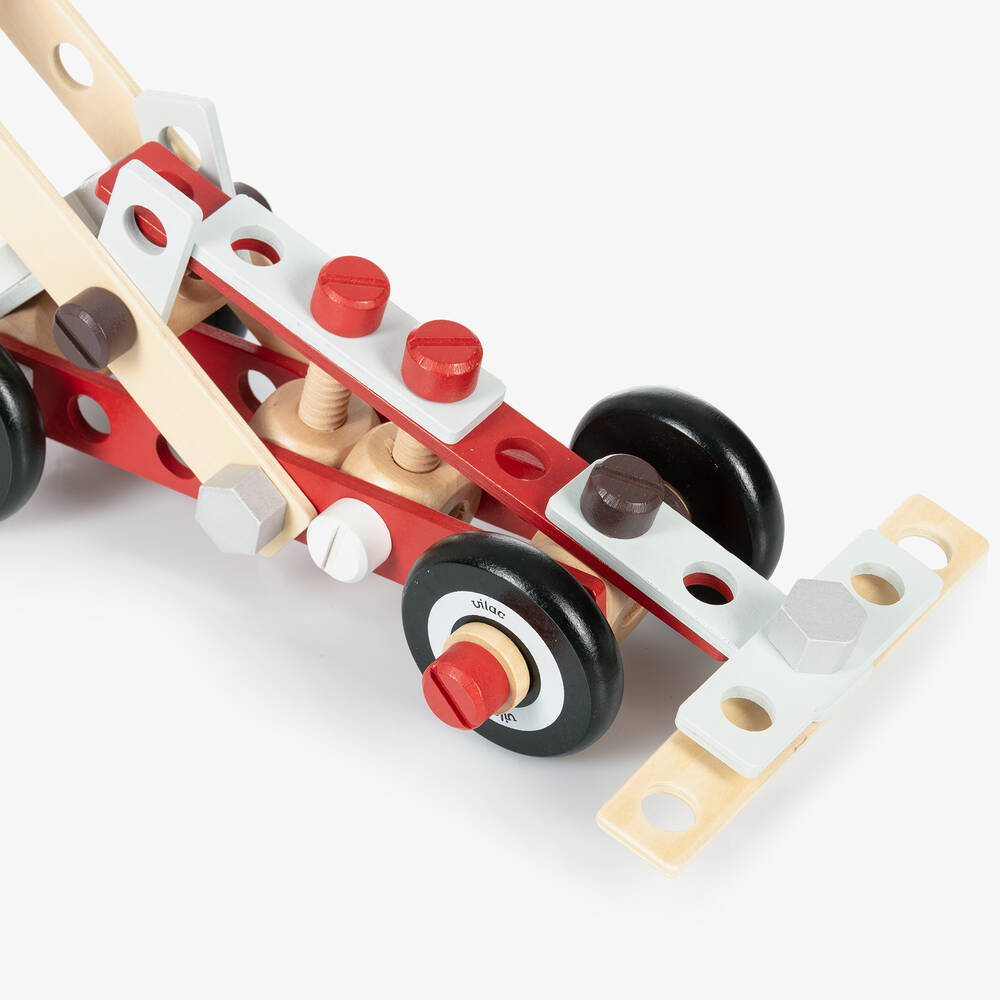 Vilac-لعبة خشبية علي شكل طاولة عمل لون احمر (73 سم) | Childrensalon