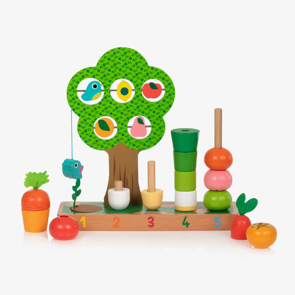 Vilac-Vegetable Counting Activity Toy (27cm) | Childrensalon
