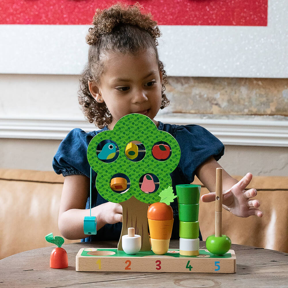Vilac-Vegetable Counting Activity Toy (27cm) | Childrensalon