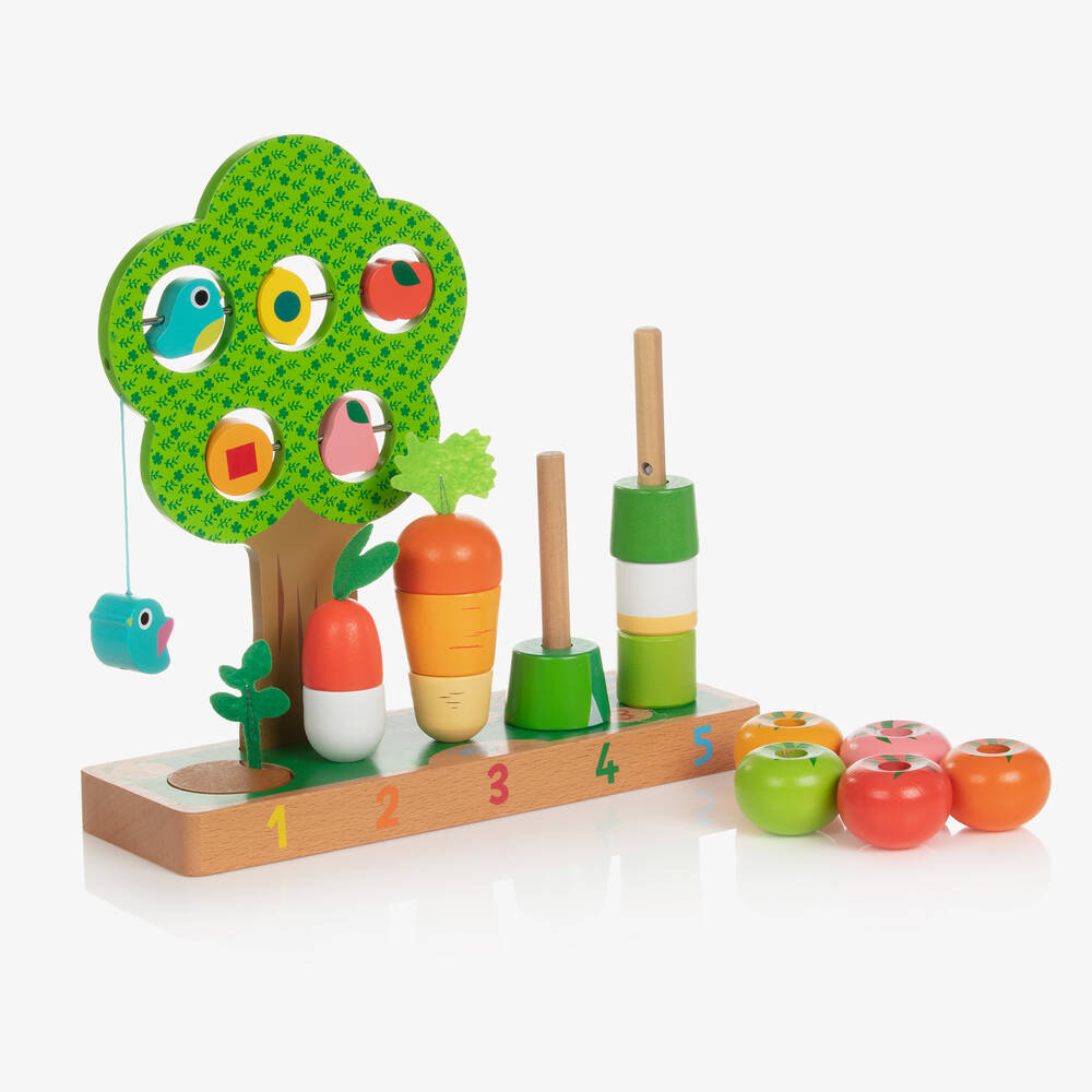 Vilac-Vegetable Counting Activity Toy (27cm) | Childrensalon