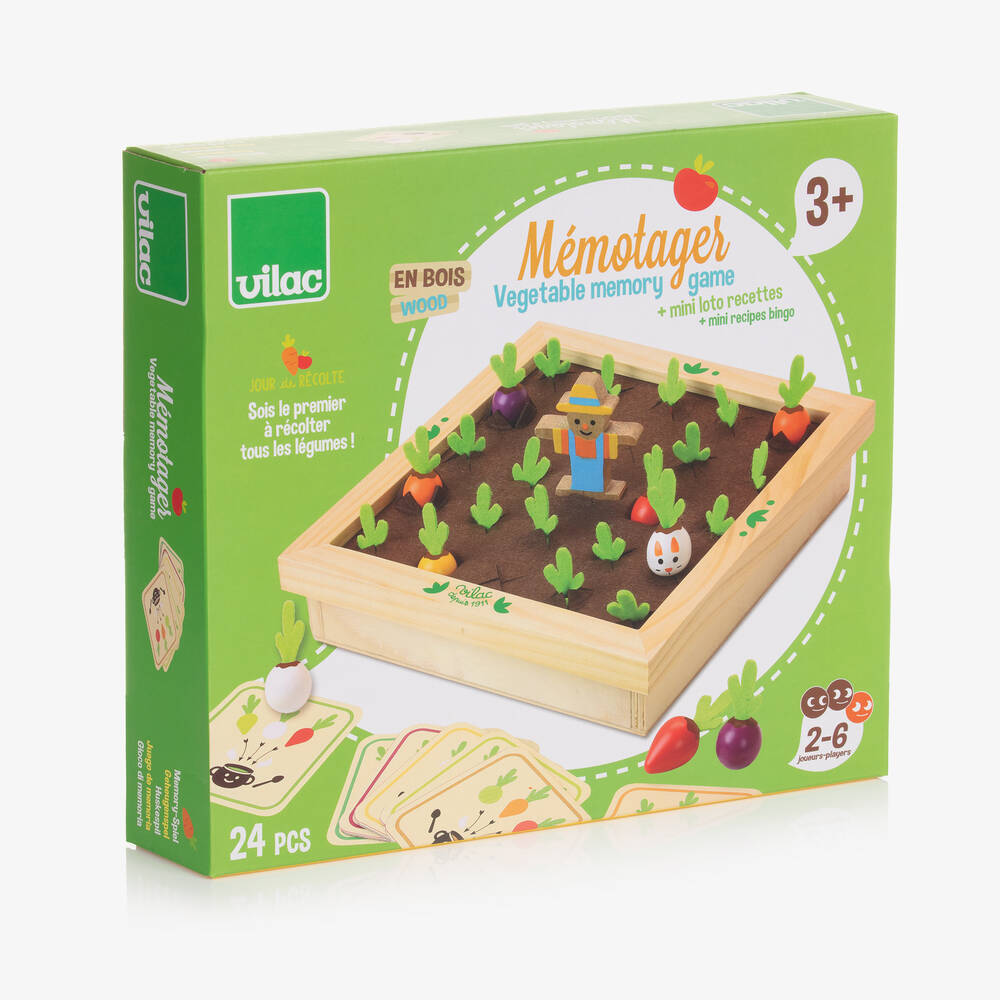 Vilac-Vegetable Memory Game (23cm) | Childrensalon