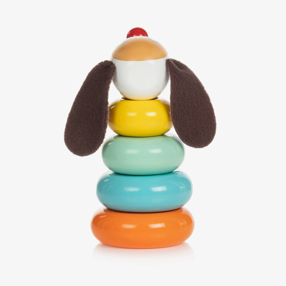 Vilac-Wooden Puppy Stacking Toy (15cm) | Childrensalon