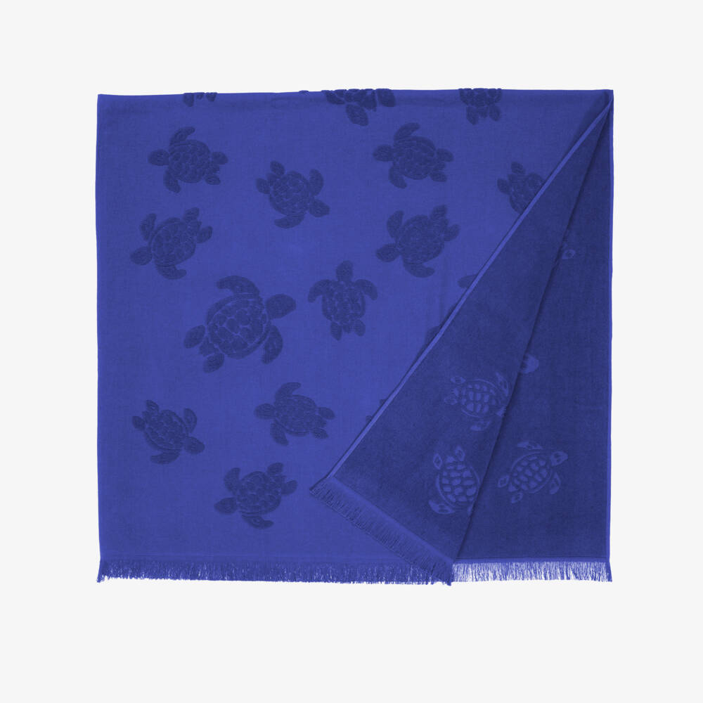 Vilebrequin-منشفة للشاطئ قطن لون ازرق (180 سم) | Childrensalon