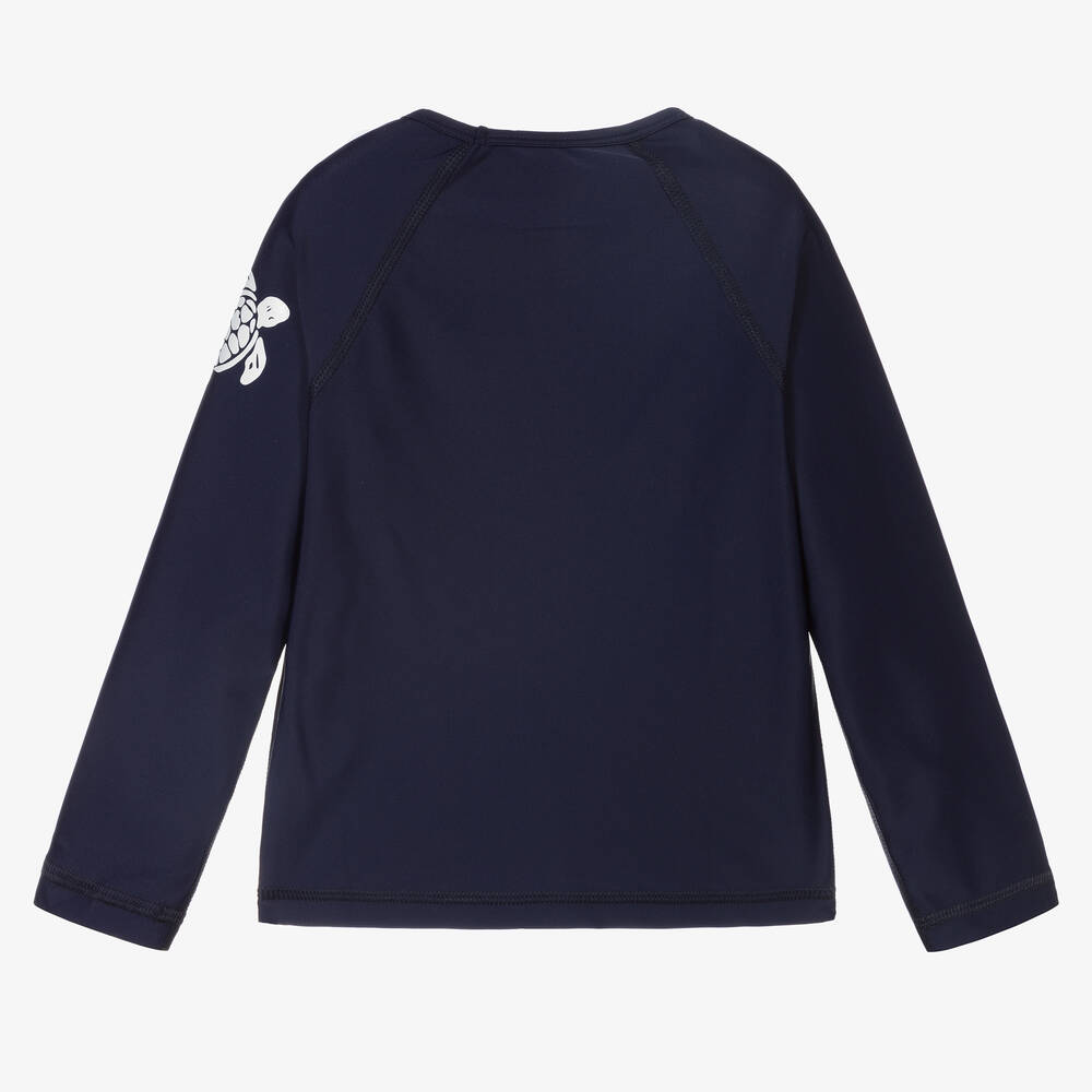 Vilebrequin-توب واقي من الشمس لون كحلي للأولاد (UPF50+) | Childrensalon