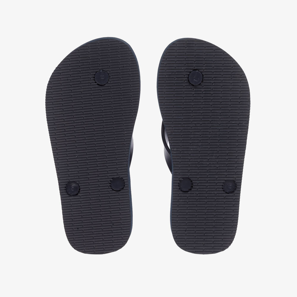 Vilebrequin-Boys Blue Turtle Flip Flops | Childrensalon