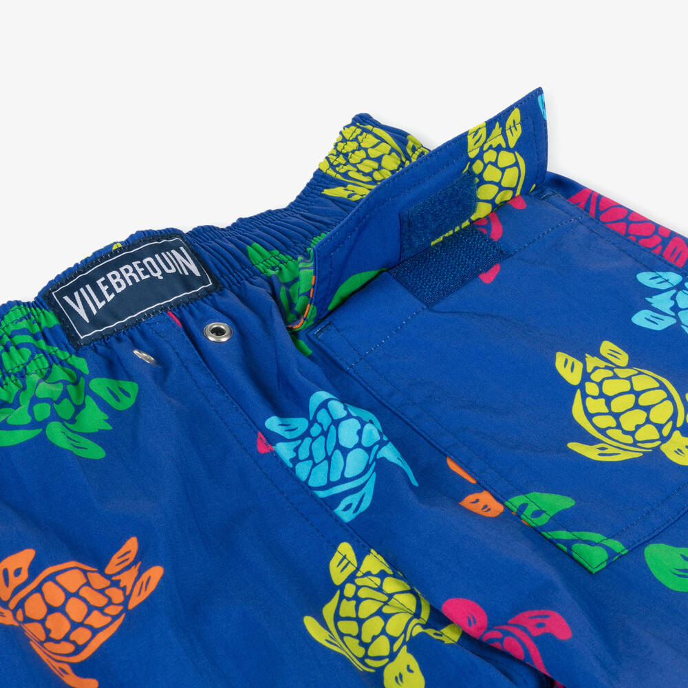 Vintage Ladybird-Плавки-шорты синие с черепахами для мальчиков | Childrensalon