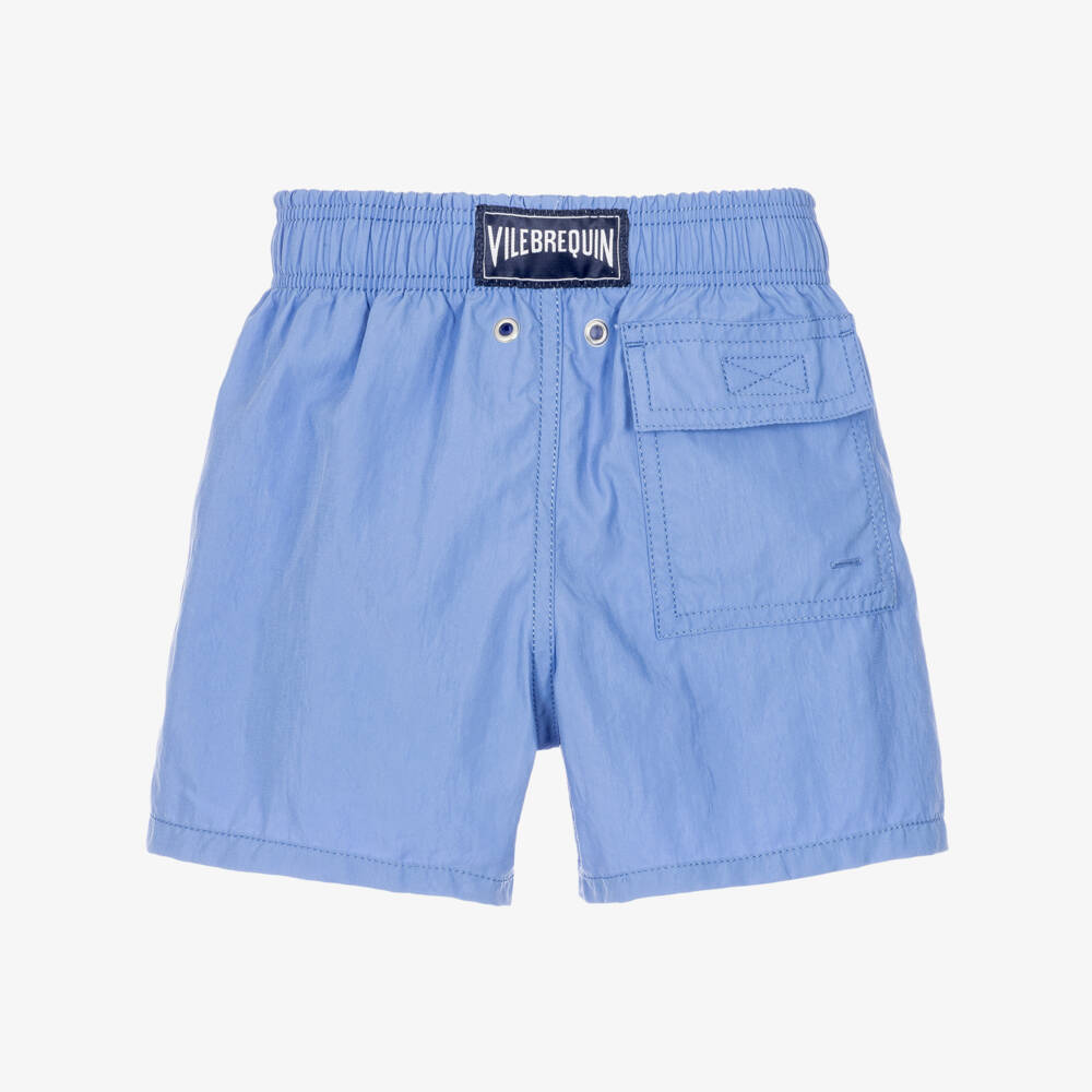 Vintage Ladybird-Boys Blue Water Reactive Starfish Swim Shorts | Childrensalon