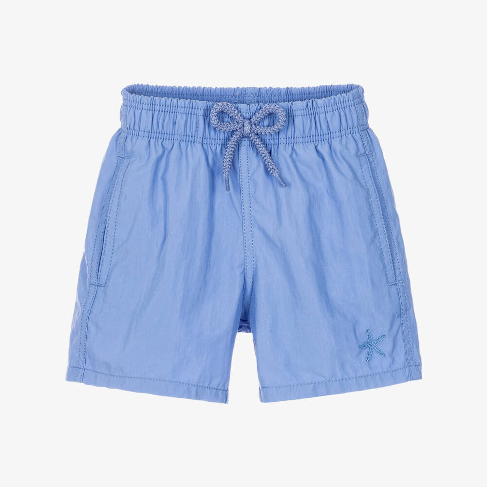 Vintage Ladybird-Boys Blue Water Reactive Starfish Swim Shorts | Childrensalon