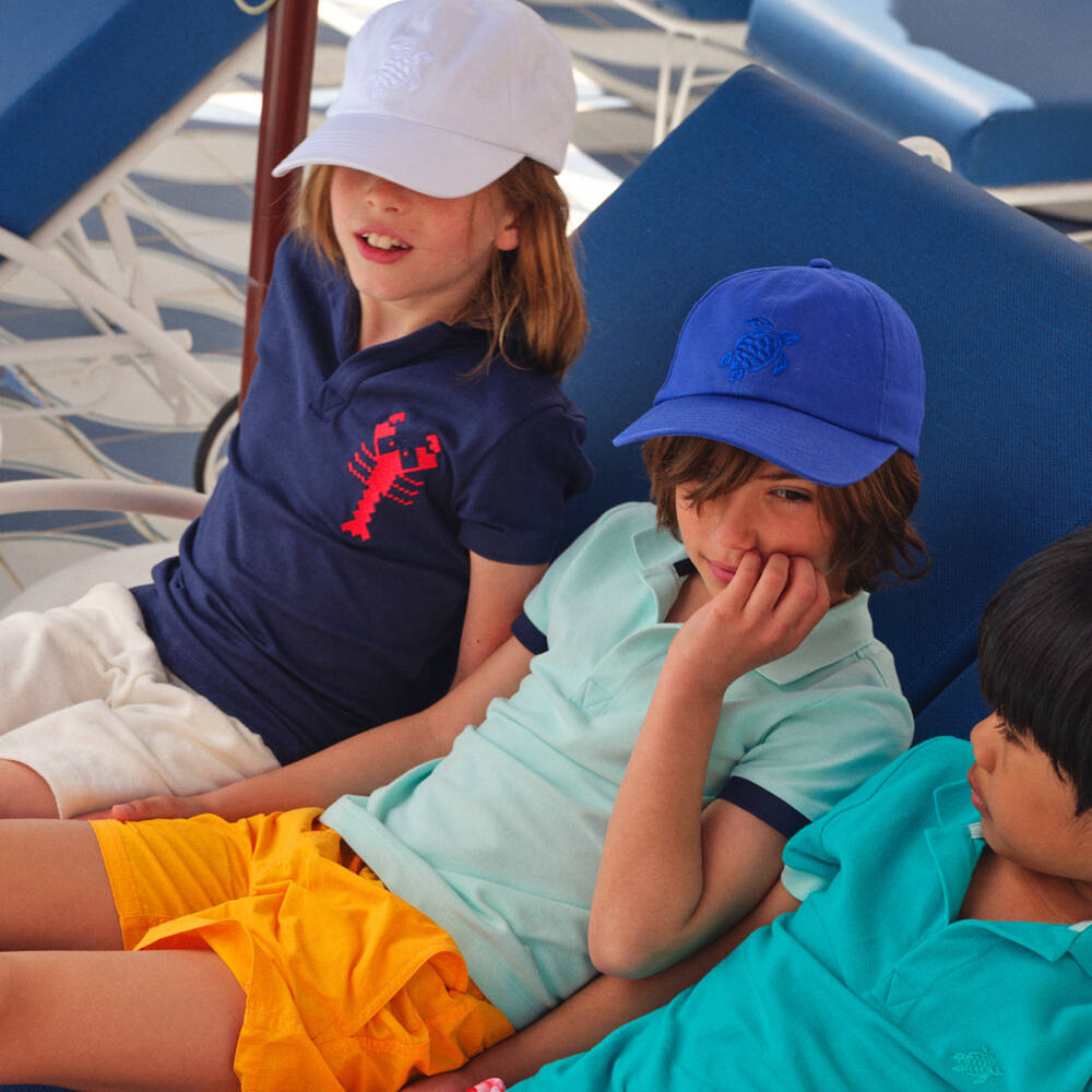 Vintage Ladybird-Зеленая хлопковая рубашка поло для мальчиков | Childrensalon