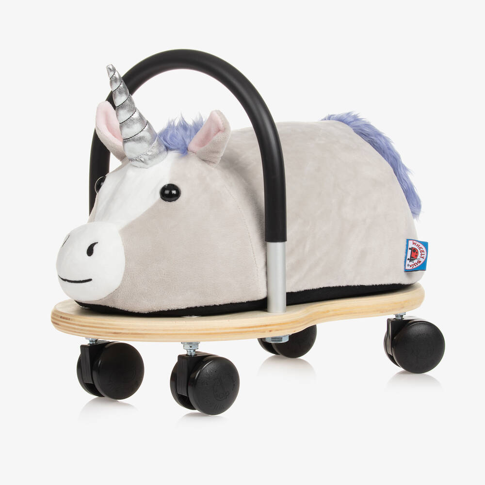 Wheely Bug-Unicorn Plush Ride-On Toy (39cm) | Childrensalon